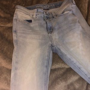 American Eagle  super stretch x4 jeggings